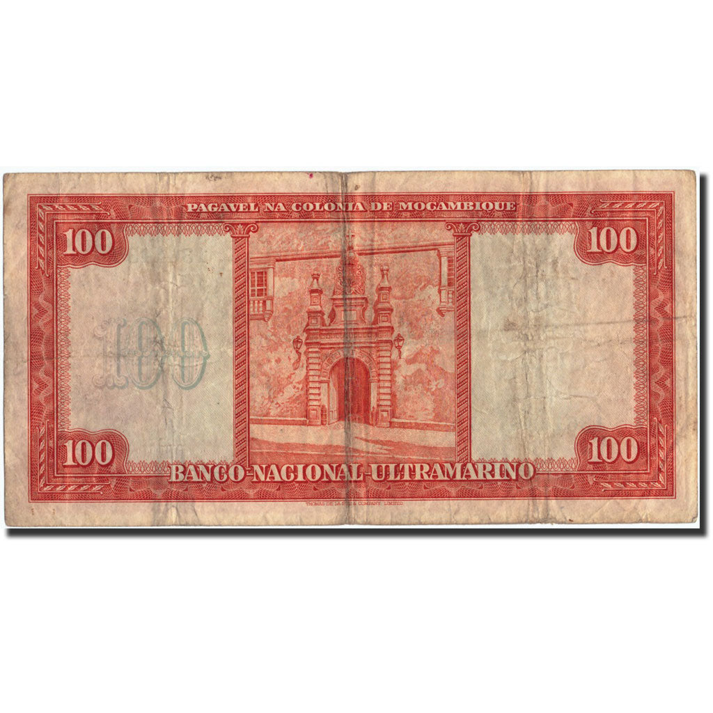 Mosambik, 100 Escudos, 1950, 1950-02-09, KM:103, S