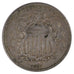 UNITED STATES, Shield Nickel, 5 Cents, 1867, U.S. Mint, KM #97, EF(40-45),...