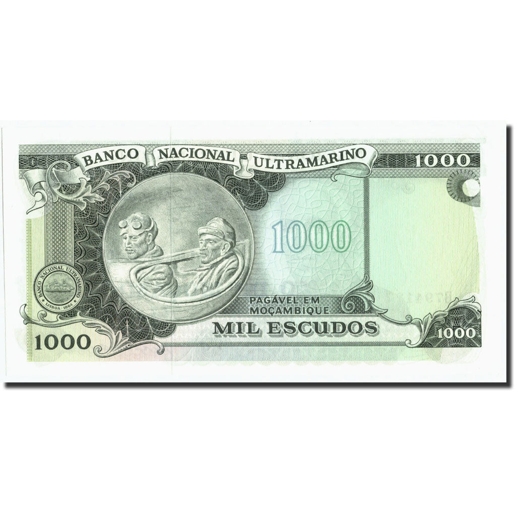 Mozambico, 1000 Escudos, 1972, KM:119, 1972-05-23, SPL