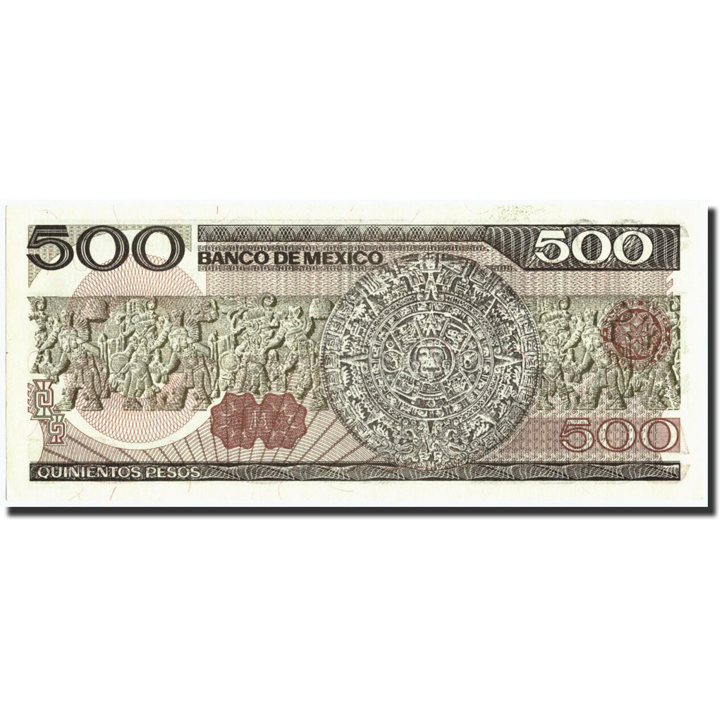 Billete, 500 Pesos, 1984, México, KM:79b, 1984-08-07, SC