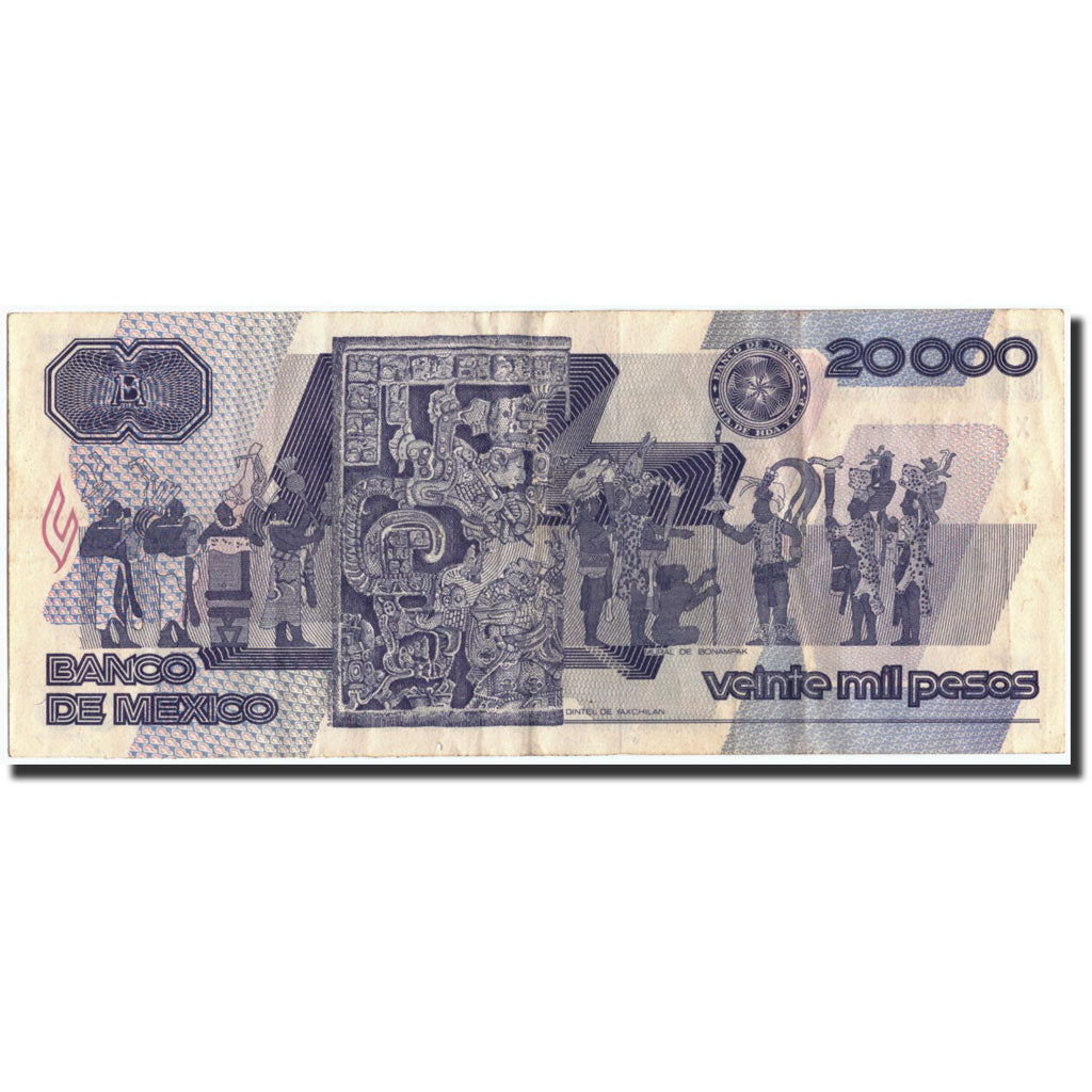 Mexiko, 20,000 Pesos, 1989, 1989-03-28, KM:92b, S