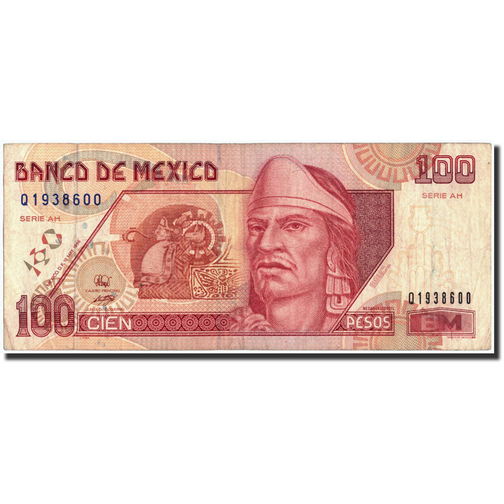 México, 100 Pesos, 1996, 1996-05-10, KM:108b