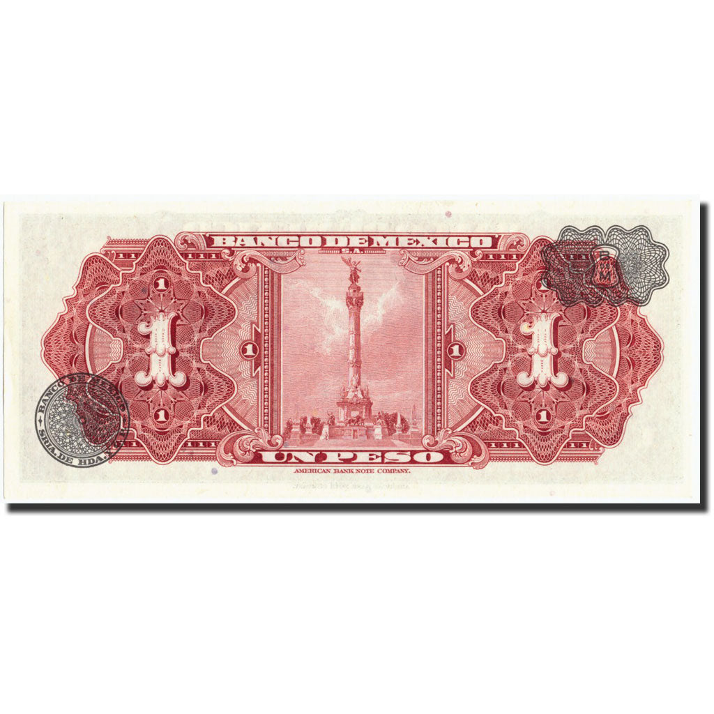 Geldschein, Mexiko, 1 Peso, 1961, 1961-01-25, KM:59g, UNZ
