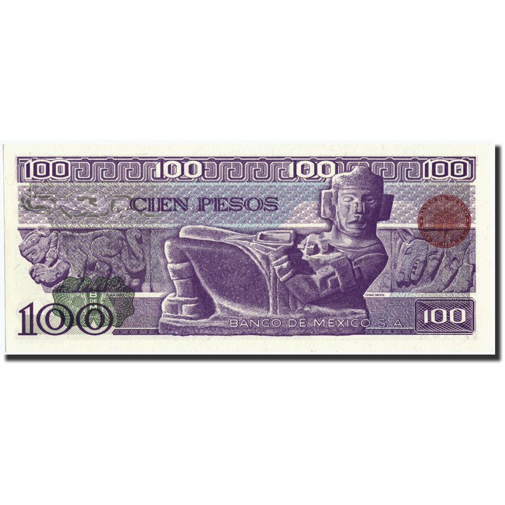 Banknote, Mexico, 100 Pesos, 1981, 1981-01-27, KM:74a, UNC(65-70)