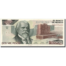 Billete, 2000 Pesos, 1987, México, KM:86b, 1987-02-24, UNC