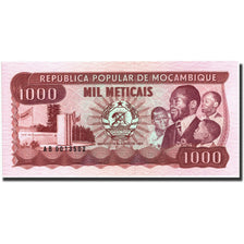 Biljet, Mozambique, 1000 Meticais, 1983, 1983-06-16, KM:132a, NIEUW