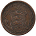 Guernsey, 8 Doubles, 1858, BB, Rame, KM:3