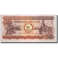 Banknote, Mozambique, 50 Meticais, 1980, 1980-06-16, KM:125, UNC(65-70)