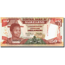 Billet, Swaziland, 50 Emalangeni, Undated, Undated, KM:22a, NEUF