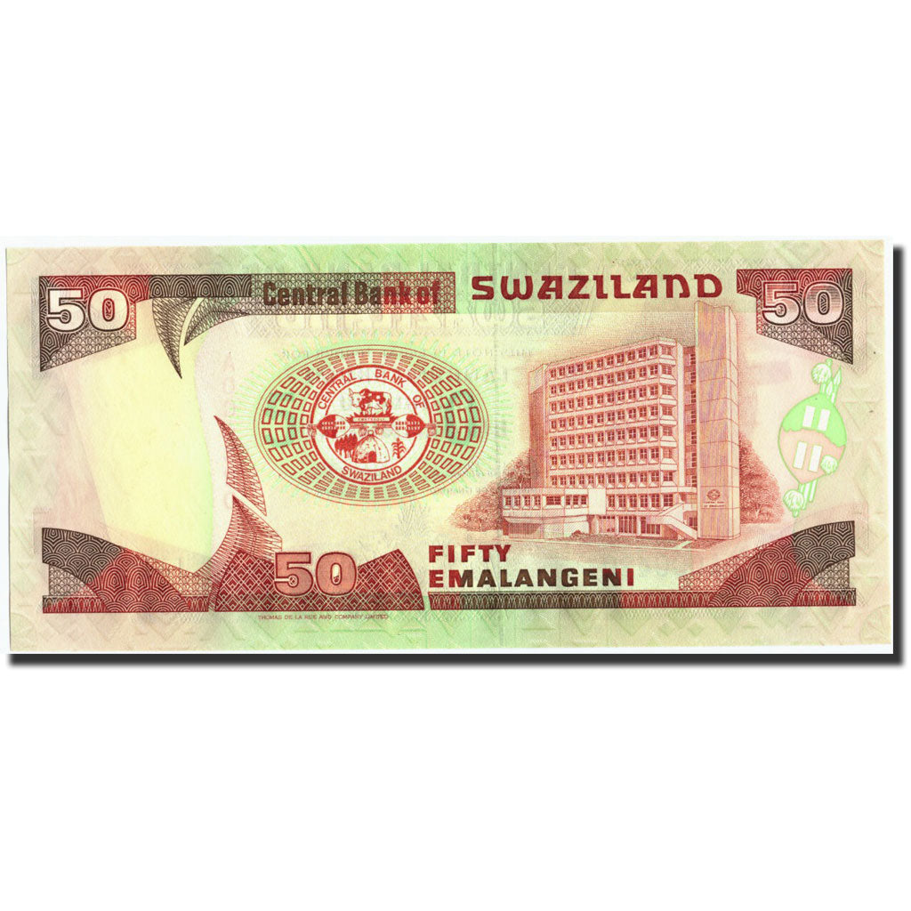 Banconote, Swaziland, 50 Emalangeni, Undated, KM:22a, Undated, FDS