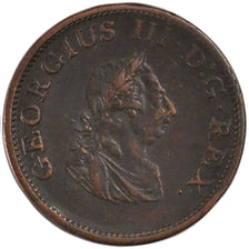 Coin, Ireland, 1/2 Penny, 1805, EF(40-45), Copper, KM:147.1