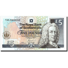 Scotland, 5 Pounds, 2002, KM:362, 2002-02-06, NEUF