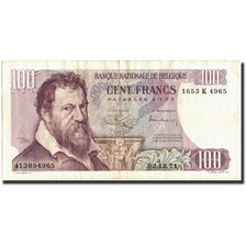 Banconote, Belgio, 100 Francs, 1971, KM:134b, 1971-12-02, BB