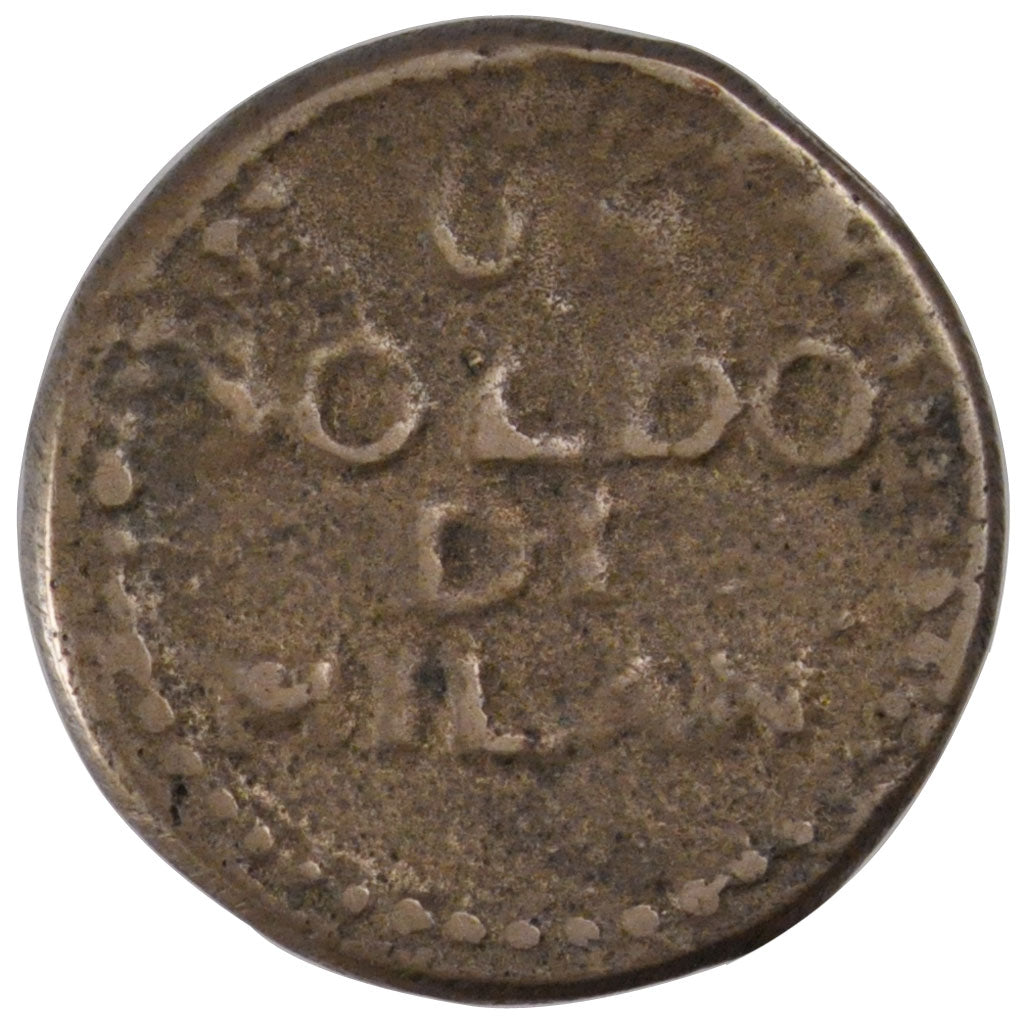Italy, 1 Soldo, 1799, Mantua, KM #535, VF(20-25), Bronze, 14.33