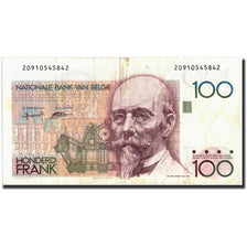 Geldschein, Belgien, 100 Francs, Undated (1982-94), Undated (1982-1994)