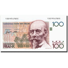 Belgio, 100 Francs, Undated (1982-94), KM:142a, Undated (1982-1994), BB+
