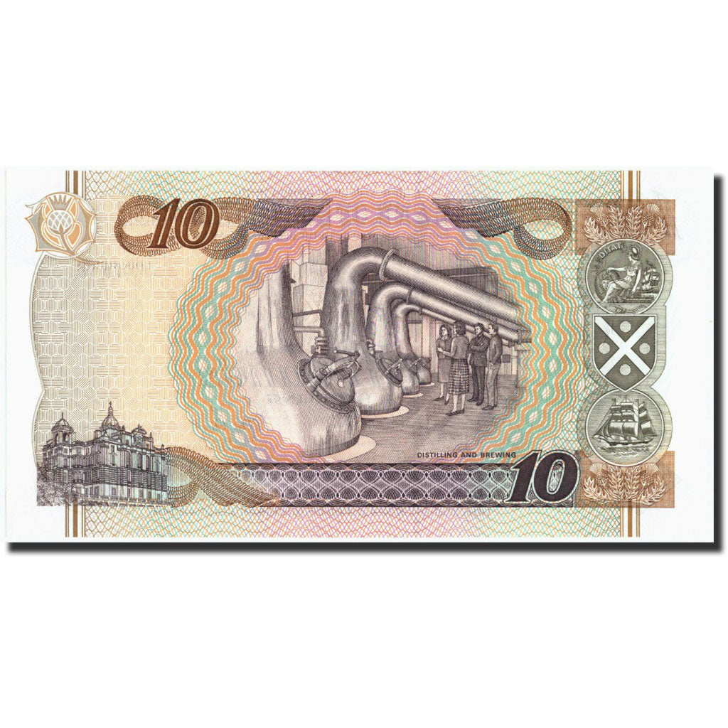 Billet, Scotland, 10 Pounds, 1995, 1995-02-01, KM:120d, NEUF