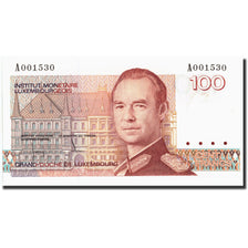 Geldschein, Luxemburg, 100 Francs, undated 1985, Undated (1985), KM:58a, UNZ