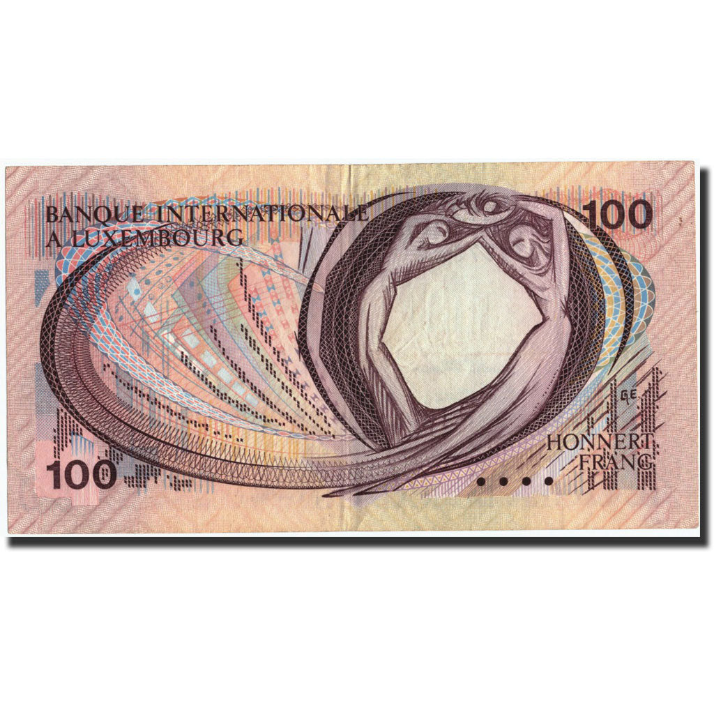 Luxembourg, 100 Francs, 1981, KM:14A, 1981-03-08, EF(40-45)