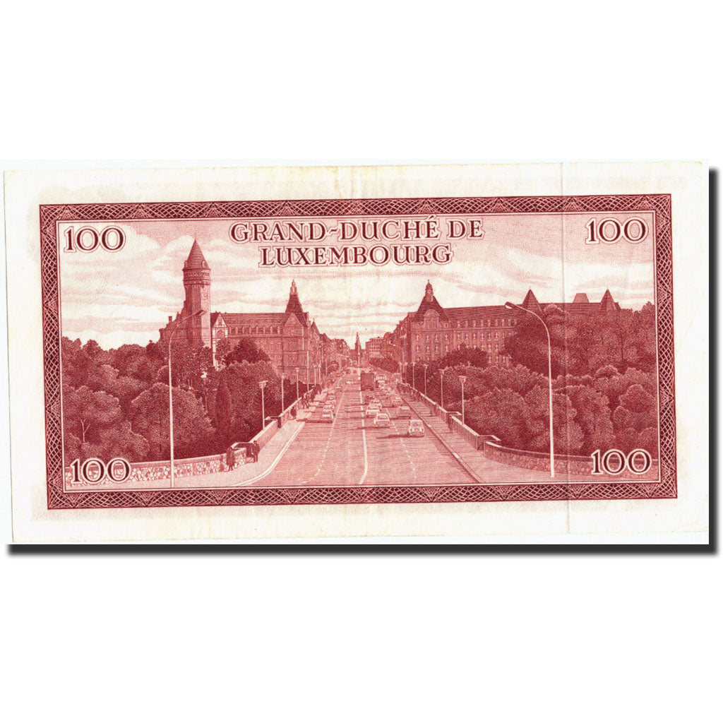 Lussemburgo, 100 Francs, 1970, 1970-07-15, KM:56a, SPL-