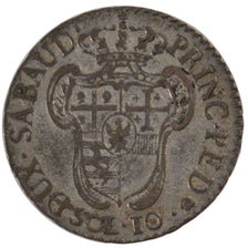 ITALIAN STATES, 10 Soldi, 1794, KM #47, VF(30-35), Billon, 22-23, 2.80