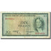Banconote, Lussemburgo, 10 Francs, Undated (1954), KM:48a, Undated, MB+
