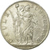 Coin, ITALIAN STATES, PIEDMONT REPUBLIC, 5 Francs, 1801, EF(40-45), Silver, KM:4