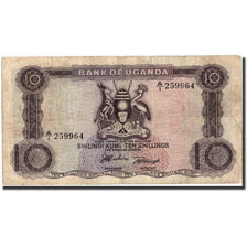 Billete, 10 Shillings, Undated (1966), Uganda, KM:2a, Undated, BC+