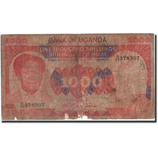 Banconote, Uganda, 1000 Shillings, Undated (1983), KM:23a, Undated, D