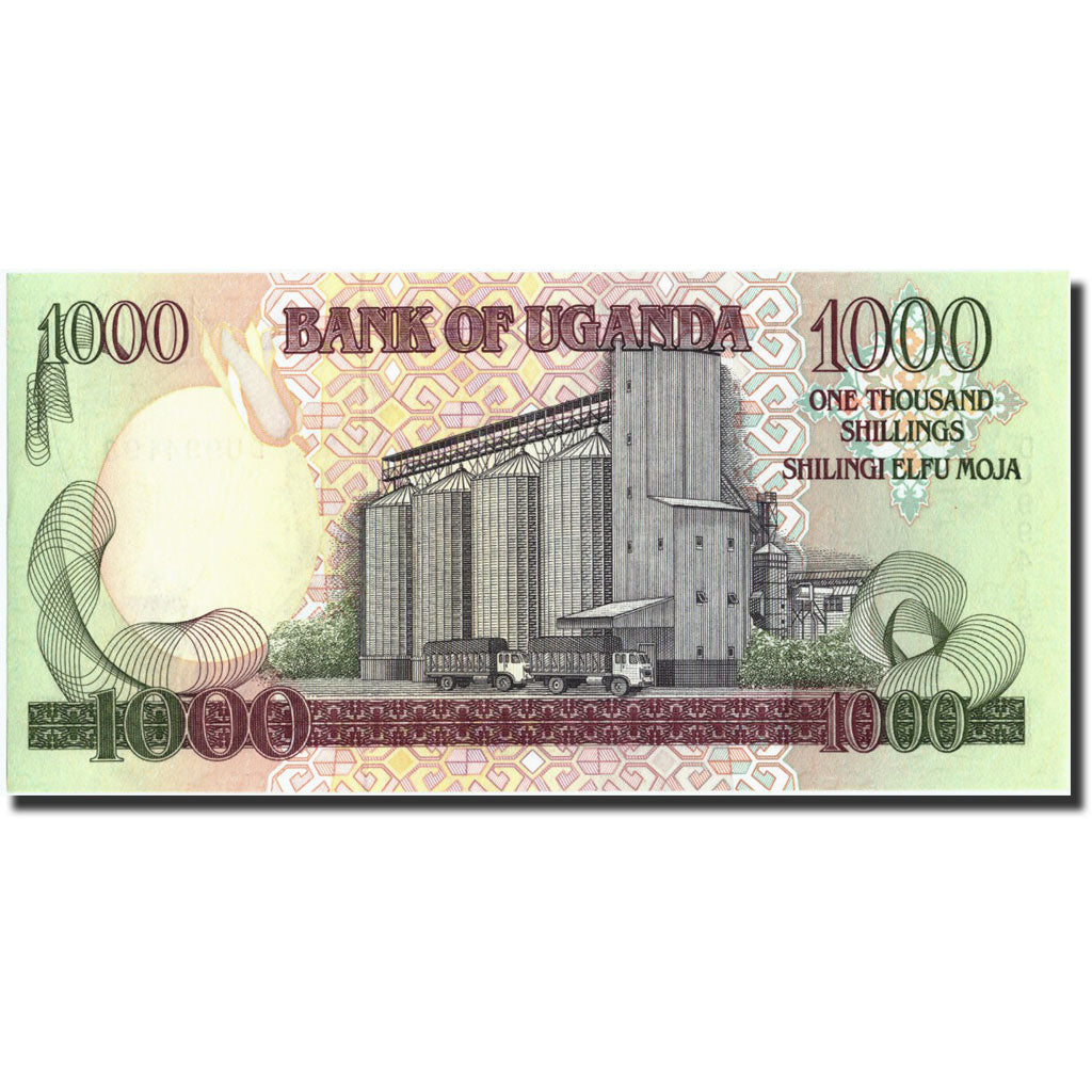 Banconote, Uganda, 1000 Shillings, 1991, KM:34b, 1991, FDS