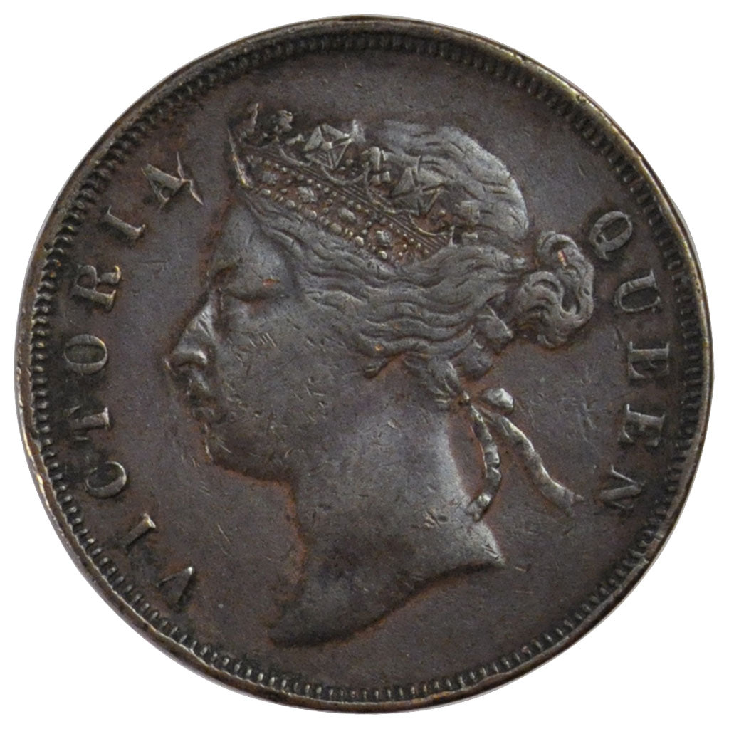 Coin, Straits Settlements, Victoria, Cent, 1883, EF(40-45), Copper, KM:9