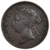 Coin, Straits Settlements, Victoria, Cent, 1883, EF(40-45), Copper, KM:9