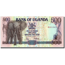 Billete, 500 Shillings, 1991, Uganda, KM:33b, 1991, UNC