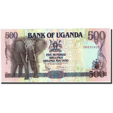 Biljet, Oeganda, 500 Shillings, 1991, 1991, KM:33b, NIEUW