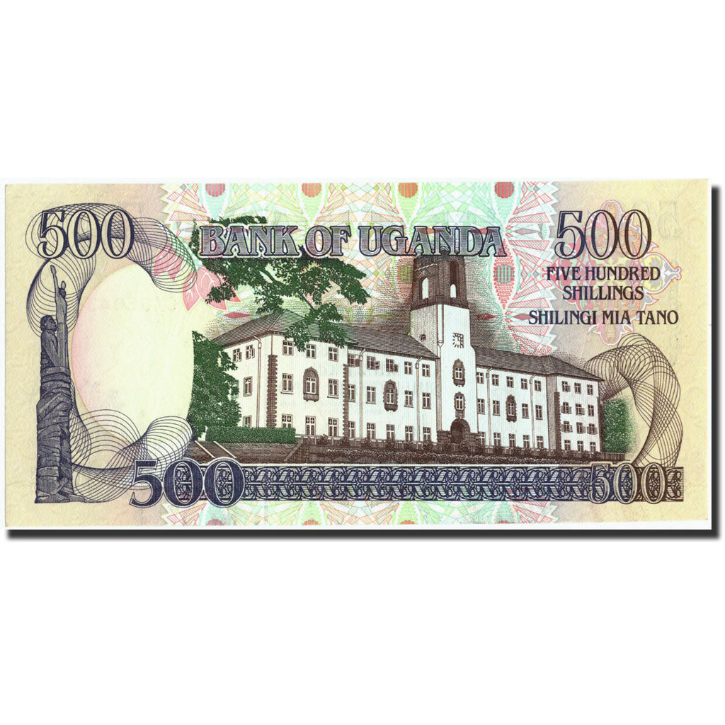 Geldschein, Uganda, 500 Shillings, 1991, 1991, KM:33b, UNZ