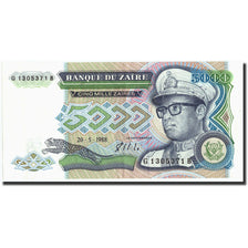 Zaire, 5000 Zaïres, 1988, 1988-05-20, KM:37b, BB+