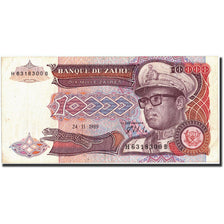 Zaire, 10,000 Zaïres, 1989, 1989-11-24, KM:38a, BB