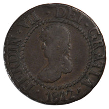 Spain, 12 Diners, 1812, Majorque, KM #C#L51, VF(20-25), Copper, 6.85