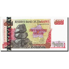 Zimbabue, 500 Dollars, 2001, 2001, KM:10, UNC