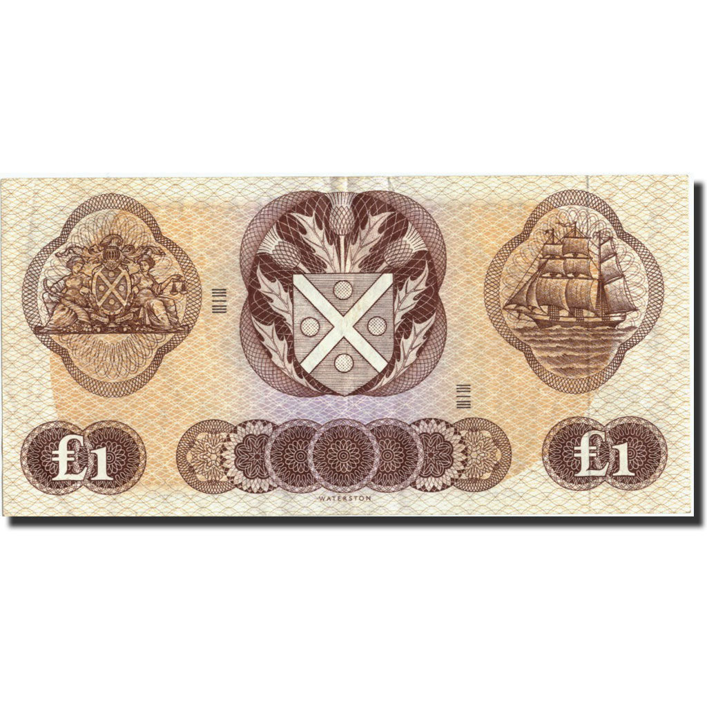 Banknote, Scotland, 1 Pound, 1969, 1969-08-18, KM:109b, AU(50-53)