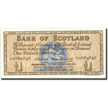 Billet, Scotland, 1 Pound, 1961, 1961-11-21, KM:102b, TTB+