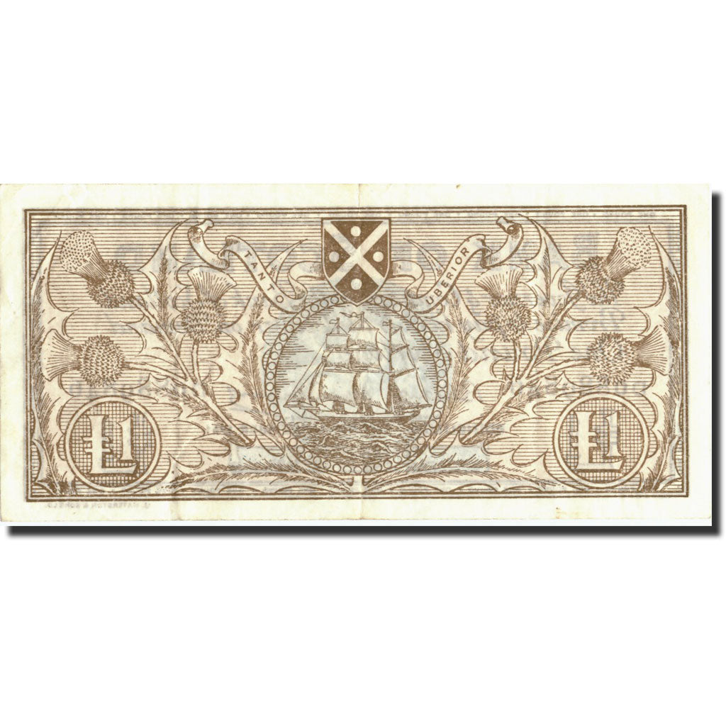 Biljet, Schotland, 1 Pound, 1961, 1961-11-21, KM:102b, TTB+