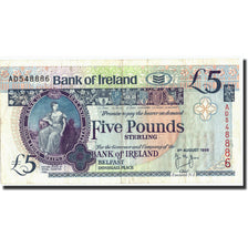 Billet, Northern Ireland, 5 Pounds, 1998, 1998-08-04, KM:74b, TB+