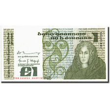 Irlanda - República, 1 Pound, 1977-1989, KM:70b, 1977-1989, MBC+