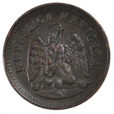Coin, Mexico, Centavo, 1896, Mexico City, AU(55-58), Copper, KM:391.6