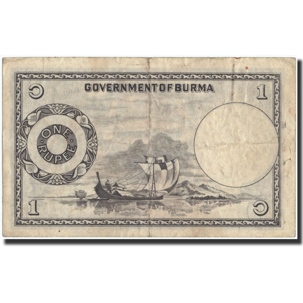 Banconote, Myanmar, 5 Dollars (USA), Undated (1953), KM:FX2, Undated, MB