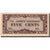 Banknot, MALEZJA, 5 Cents, Undated (1942), Undated, KM:M2a, UNC(65-70)