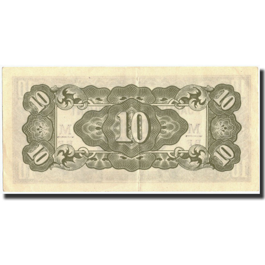 MALAYA, 10 Cents, Undated (1942), KM:M3b, VZ+
