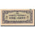 Billet, MALAYA, 1 Cent, Undated (1942), Undated, KM:M1a, TTB