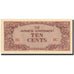 Birmania, 10 Cents, Undated (1942), KM:11a, SC+